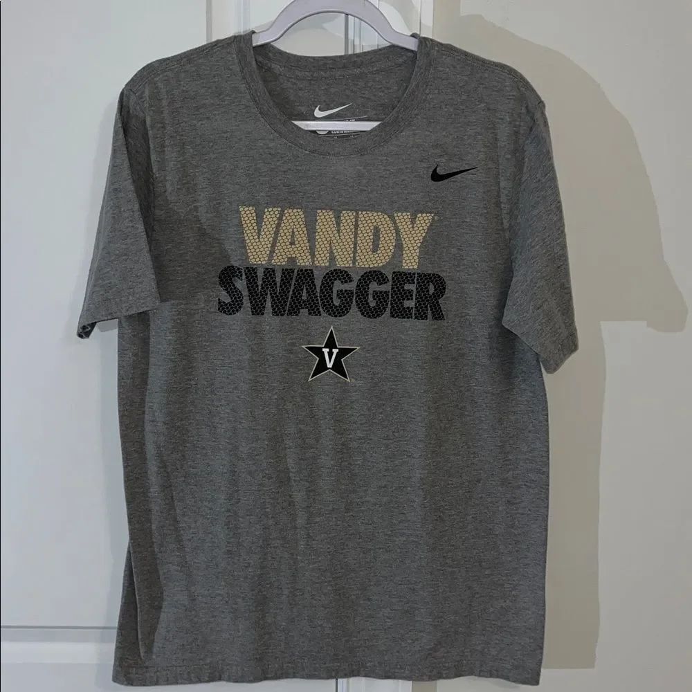 Nike Vanderbilt commodores Vandyswagger Vandy Swagger Gray T Shirt M